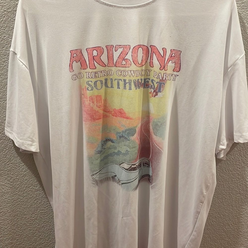 White Graphic Tshirt